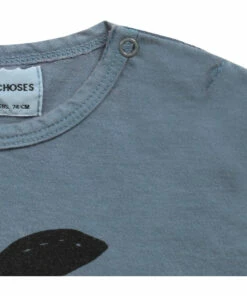 Organic Cotton Apple T-Shirt - Iconic Collection - Blue Bobo Choses Fashion Baby, Children -Baby Tops Elegant Store organic cotton apple t shirt iconic collection organic cotton apple t shirt iconic collection blue bobo choses fashion baby children 6