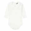 Organic Cotton Baby Bodysuit Ecru Bonton Fashion Baby