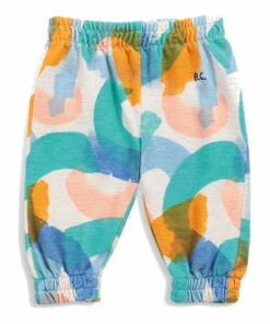 Organic Cotton Baby Joggers Ecru Bobo Choses Fashion Baby