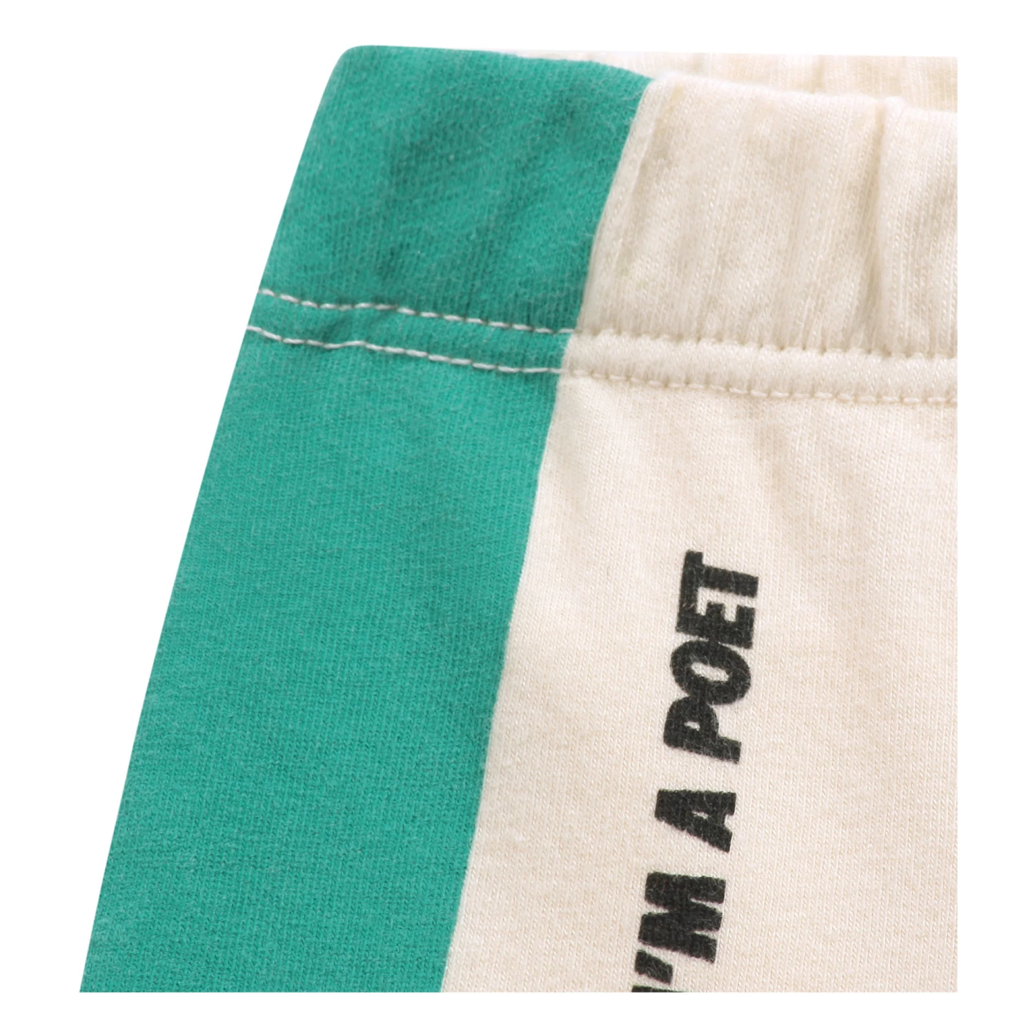 Organic Cotton Baby Leggings Ecru Bobo Choses Fashion Baby 2 Organic Cotton Baby Leggings Ecru Bobo Choses Fashion Baby - Image 2