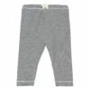 Organic Cotton Baby Leggings Dark grey Gray Label Fashion Baby