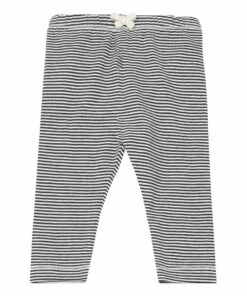Organic Cotton Baby Leggings Dark grey Gray Label Fashion Baby
