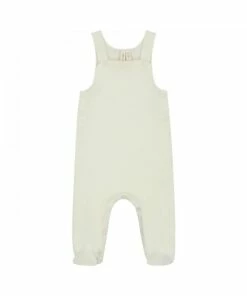 Organic Cotton Baby Overalls Off white Gray Label Fashion Baby