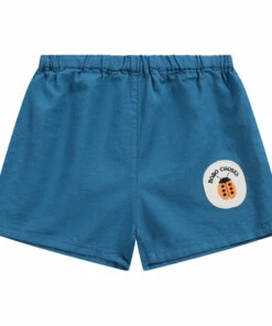 Organic Cotton Baby Shorts Blue Bobo Choses Fashion Baby