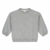 Organic Cotton Baby Sweatshirt Grey Gray Label Fashion Baby