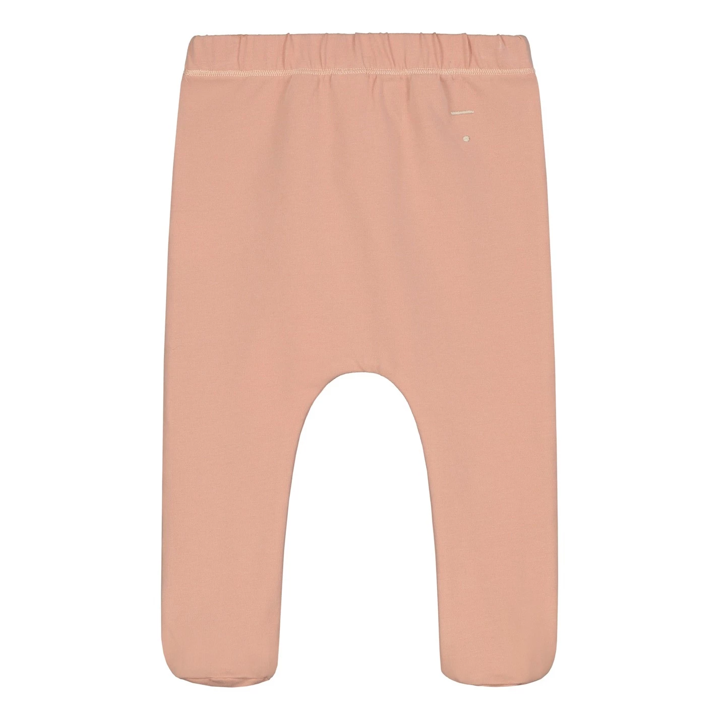 Organic Cotton Baby Trousers Dusty Pink Gray Label Fashion Baby 2 Organic Cotton Baby Trousers Dusty Pink Gray Label Fashion Baby - Image 2