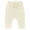 Organic Cotton Baby Trousers Off white Gray Label Fashion Baby