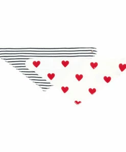 Organic Cotton Bandanas - Set of 2 Blue Petit Bateau Fashion Baby