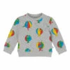 Organic Cotton Beach Ball Sweatshirt Grey Stella McCartney Kids Fashion Baby