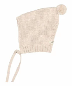 Organic Cotton Beanie Beige Búho Fashion Baby