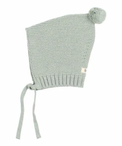 Organic Cotton Beanie Green water Búho Fashion Baby