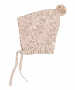 Organic Cotton Beanie Pale pink Búho Fashion Baby
