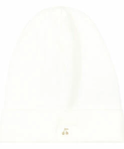 Organic Cotton Beanie Ecru Bonpoint Fashion Baby