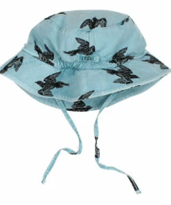Organic Cotton Bird Baby Hat Light blue Búho Fashion Baby -Baby Tops Elegant Store organic cotton bird baby hat light blue b uacute ho fashion baby 2