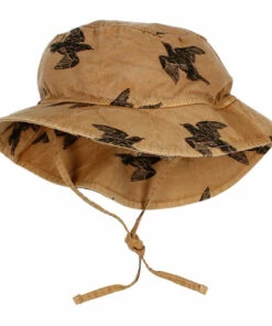 Organic Cotton Bird Baby Hat Ochre Búho Fashion Baby