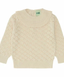 Organic Cotton Blouse Ecru FUB Fashion Baby