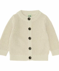 Organic Cotton Cardigan Ecru FUB Fashion Baby