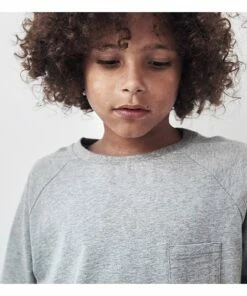 Organic Cotton Classic T-shirt Grey Gray Label Fashion Baby, Children -Baby Tops Elegant Store organic cotton classic t shirtorganic cotton classic t shirt grey gray label fashion baby children 1