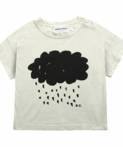 Organic Cotton Cloud T-Shirt - Iconic Collection - Ecru Bobo Choses Fashion Baby, Children