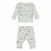 Organic Cotton Crocodile Pyjamas White Stella McCartney Kids Fashion Baby