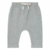 Organic cotton drop crotch jogging botoms Grey Gray Label Fashion Baby