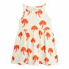 Organic Cotton Elephant Dress Orange Mini Rodini Fashion Baby, Children