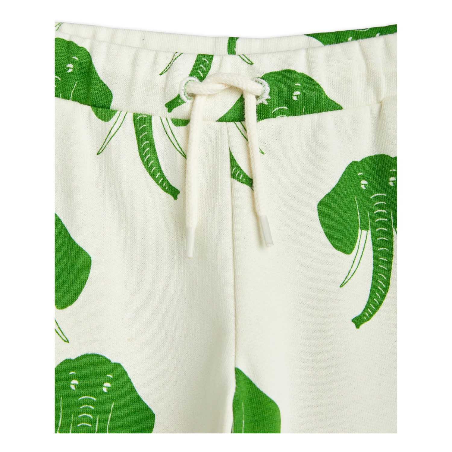 Organic Cotton Elephant Joggers Green Mini Rodini Fashion Baby, Children 2 Organic Cotton Elephant Joggers Green Mini Rodini Fashion Baby, Children - Image 2