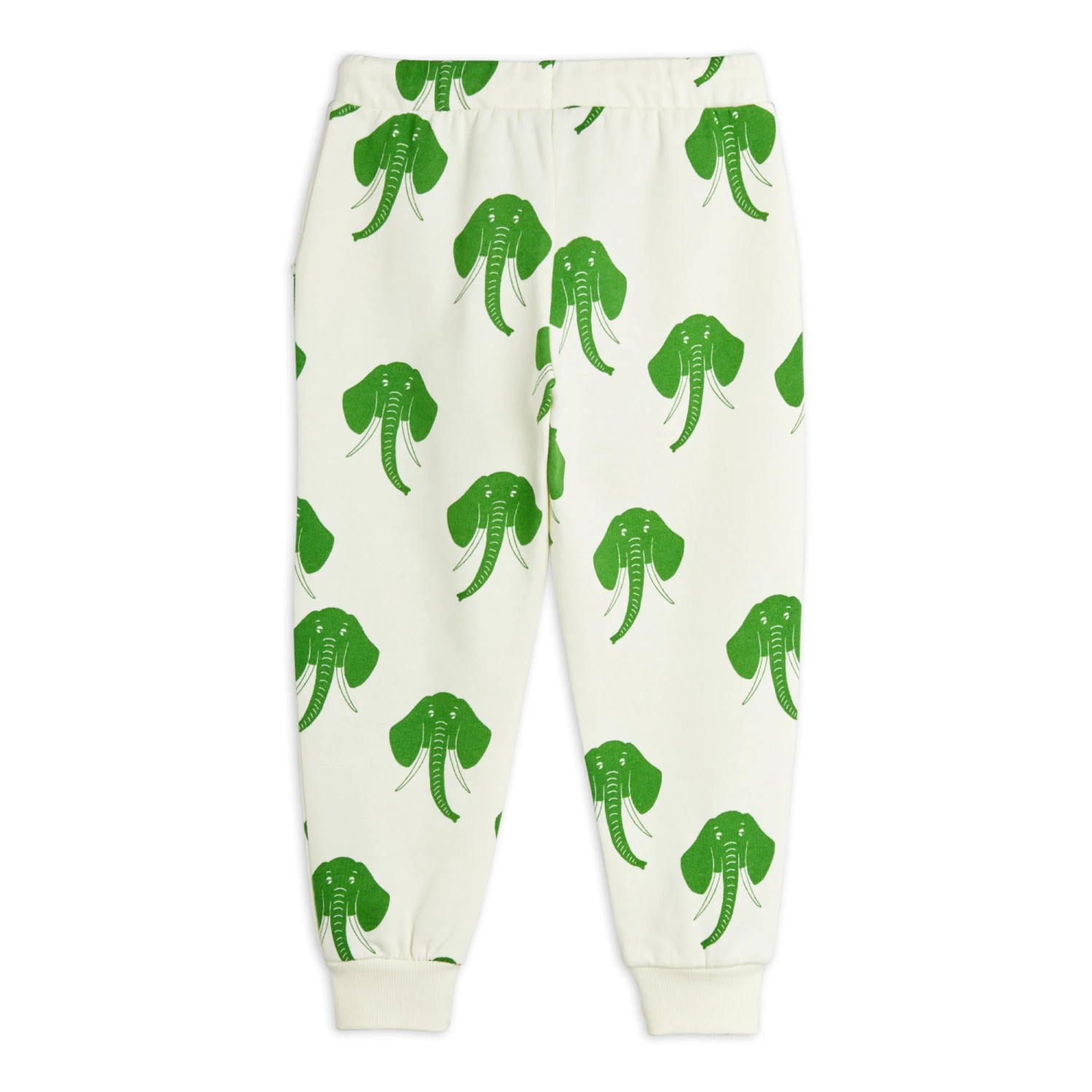 Organic Cotton Elephant Joggers Green Mini Rodini Fashion Baby, Children 3 Organic Cotton Elephant Joggers Green Mini Rodini Fashion Baby, Children - Image 3