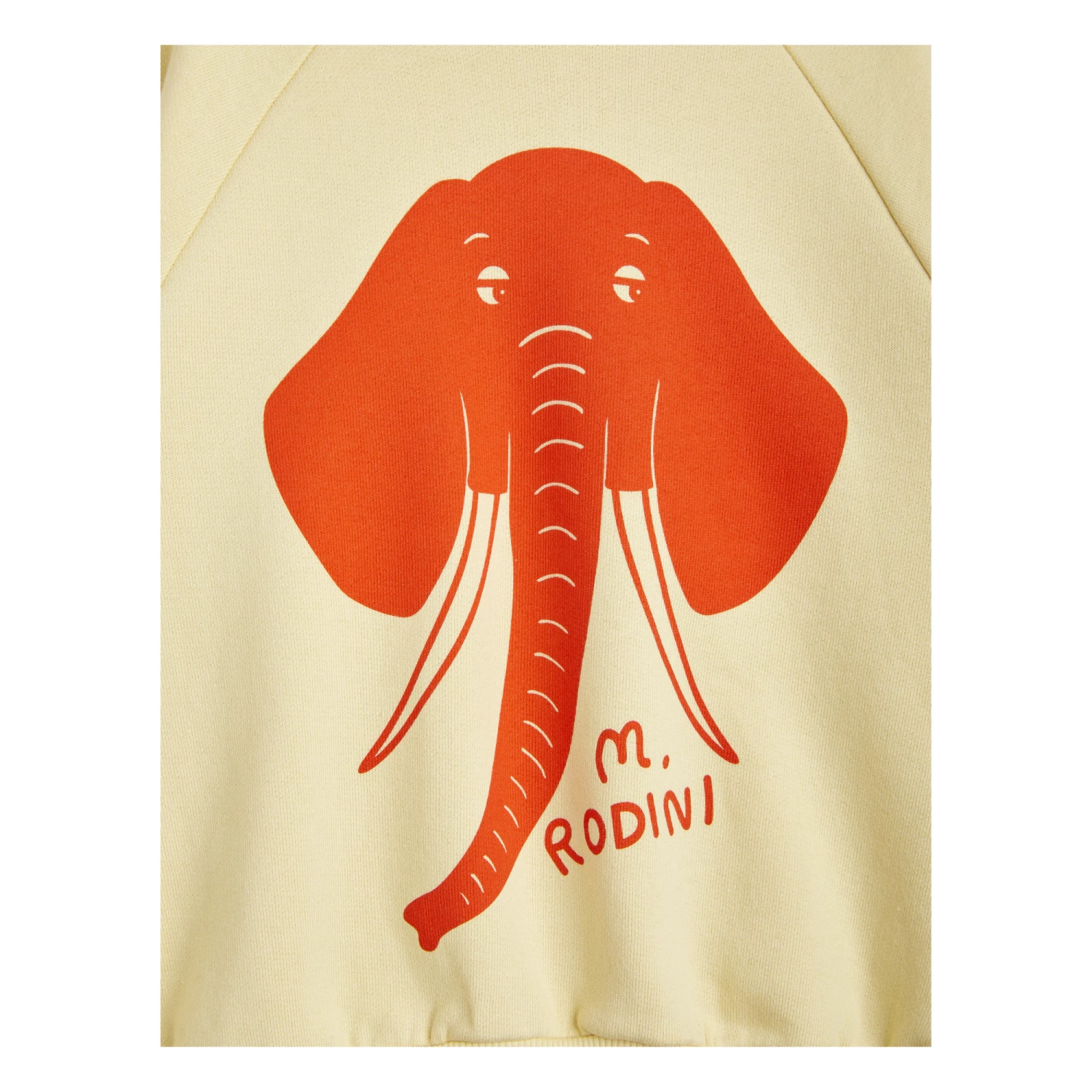 Organic Cotton Elephant Sweatshirt Yellow Mini Rodini Fashion Baby, Children 2 Organic Cotton Elephant Sweatshirt Yellow Mini Rodini Fashion Baby, Children - Image 2
