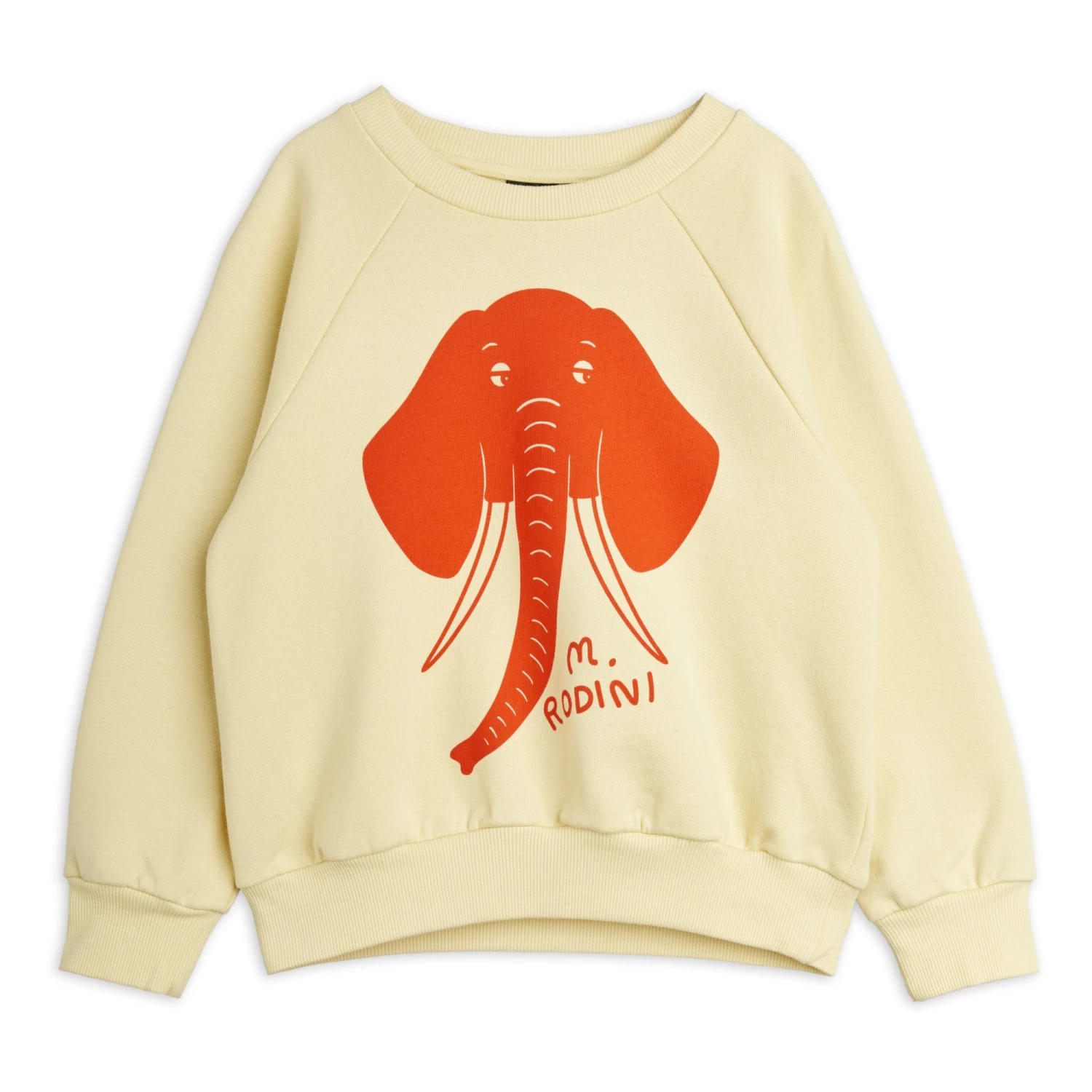 Organic Cotton Elephant Sweatshirt Yellow Mini Rodini Fashion Baby, Children 1 Organic Cotton Elephant Sweatshirt Yellow Mini Rodini Fashion Baby, Children