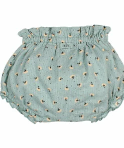 Organic Cotton Floral Bloomers Green water Búho Fashion Baby -Baby Tops Elegant Store organic cotton floral bloomers green water b uacute ho fashion baby 3