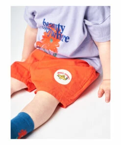 Organic Cotton Flower T-shirt Mauve Bobo Choses Fashion Baby, Children -Baby Tops Elegant Store organic cotton flower t shirt mauve bobo choses fashion baby children 4