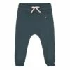Organic cotton footed leggings Grey blue Gray Label Fashion Baby