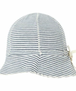 Organic Cotton Hat Navy blue Gray Label Fashion Baby
