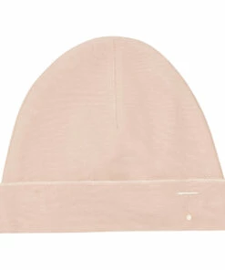 Organic Cotton Hat Pink Gray Label Fashion Baby