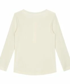 Organic Cotton Henley T-shirt Off white Gray Label Fashion Baby -Baby Tops Elegant Store organic cotton henley t shirtorganic cotton henley t shirt off white gray label fashion baby 3