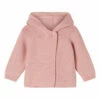 Organic Cotton Hooded Cardigan Pink Stella McCartney Kids Fashion Baby