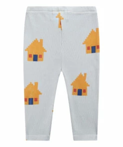 Organic Cotton House Leggings Green water Bobo Choses Fashion Baby -Baby Tops Elegant Store organic cotton house leggings green water bobo choses fashion baby 2