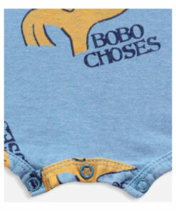 Organic Cotton Jersey Dog Playsuit Blue Bobo Choses Fashion Baby 6 Organic Cotton Jersey Dog Playsuit Blue Bobo Choses Fashion Baby -Baby Tops Elegant Store organic cotton jersey dog playsuit blue bobo choses fashion baby 2