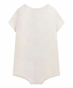 Organic Cotton Jersey House Playsuit Ecru Bobo Choses Fashion Baby -Baby Tops Elegant Store organic cotton jersey house playsuit ecru bobo choses fashion baby 3