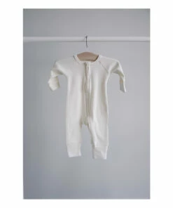 Organic Cotton Jumpsuit Ecru Bamboo Baby Fashion Baby 3 Organic Cotton Jumpsuit Ecru Bamboo Baby Fashion Baby -Baby Tops Elegant Store organic cotton jumpsuit ecru bamboo baby fashion baby 1