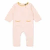 Organic Cotton Jumpsuit Pink Bonton Fashion Baby