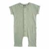 Organic Cotton Jumpsuit Sage Tocoto Vintage Fashion Baby
