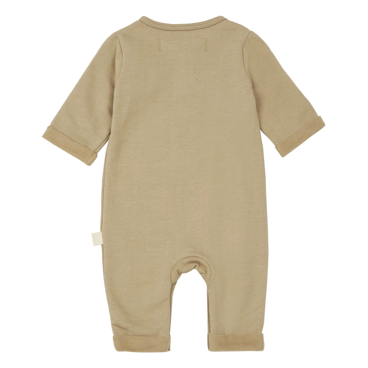 Organic Cotton Jumpsuit Gold I Dig Denim Fashion Baby 2 Organic Cotton Jumpsuit Gold I Dig Denim Fashion Baby - Image 2