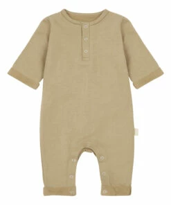 Organic Cotton Jumpsuit Gold I Dig Denim Fashion Baby