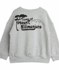 Organic Cotton Kilimanjaro Sweatshirt Grey Mini Rodini Fashion Baby, Children 5 Organic Cotton Kilimanjaro Sweatshirt Grey Mini Rodini Fashion Baby, Children -Baby Tops Elegant Store organic cotton kilimanjaro sweatshirt grey mini rodini fashion baby children 2