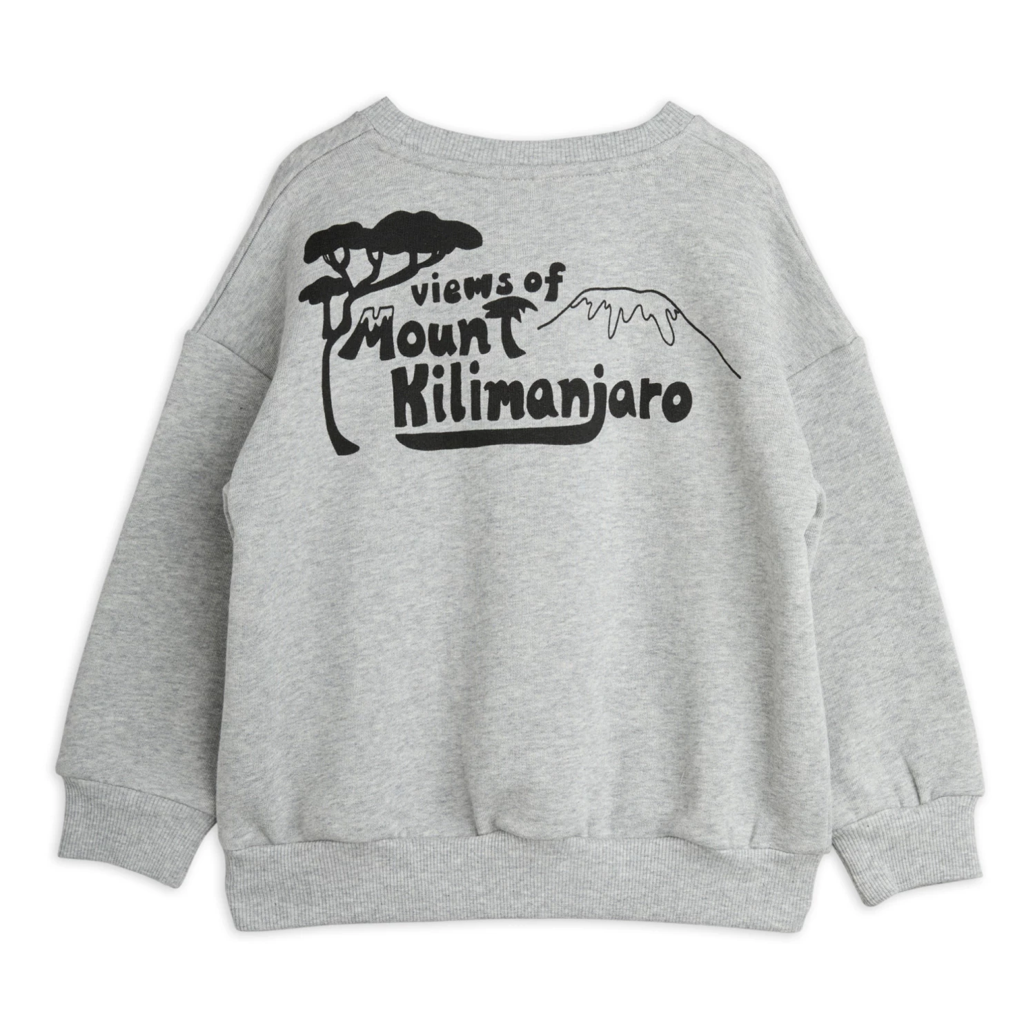 Organic Cotton Kilimanjaro Sweatshirt Grey Mini Rodini Fashion Baby, Children 3 Organic Cotton Kilimanjaro Sweatshirt Grey Mini Rodini Fashion Baby, Children - Image 3