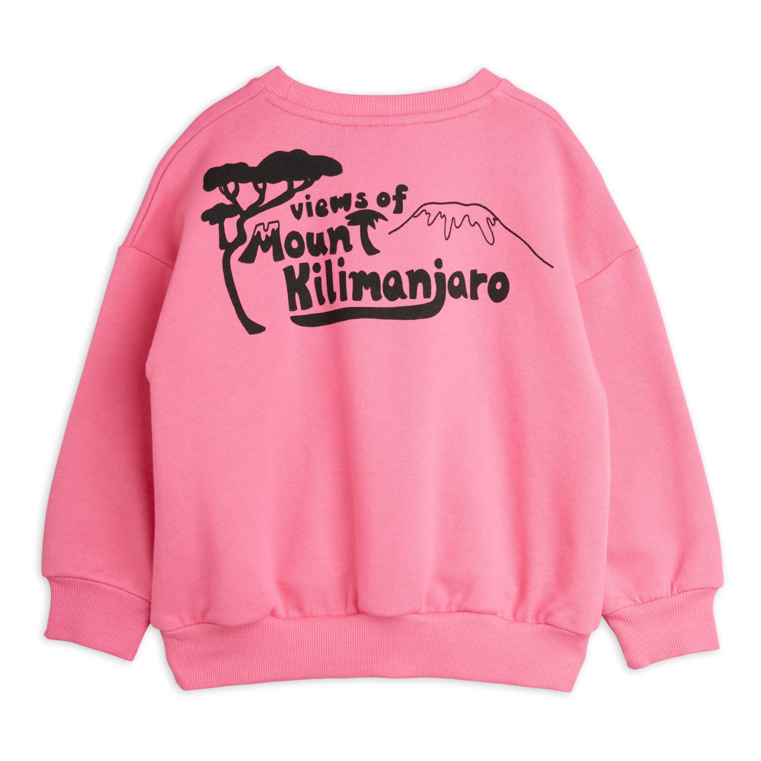 Organic Cotton Kilimanjaro Sweatshirt Pink Mini Rodini Fashion Baby, Children 4 Organic Cotton Kilimanjaro Sweatshirt Pink Mini Rodini Fashion Baby, Children - Image 4