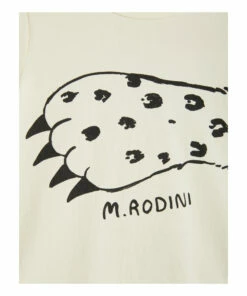 Organic Cotton Kilimanjaro T-shirt Ecru Mini Rodini Fashion Baby, Children -Baby Tops Elegant Store organic cotton kilimanjaro t shirt ecru mini rodini fashion baby children 2