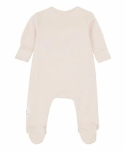 Organic Cotton Kimono Babygrow Pale pink Bamboo Baby Fashion Baby -Baby Tops Elegant Store organic cotton kimono babygrow pale pink bamboo baby fashion baby 2